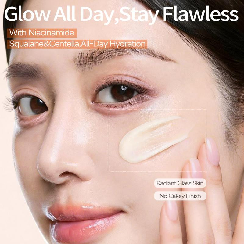 MISS SEASON Glow Velvet Priming Moisture Cream - Pore Blurring & Makeup Gripping Primer